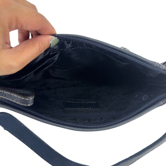 Fossil Vickery Black Leather Shoulder Bag - Picture 3 of 3